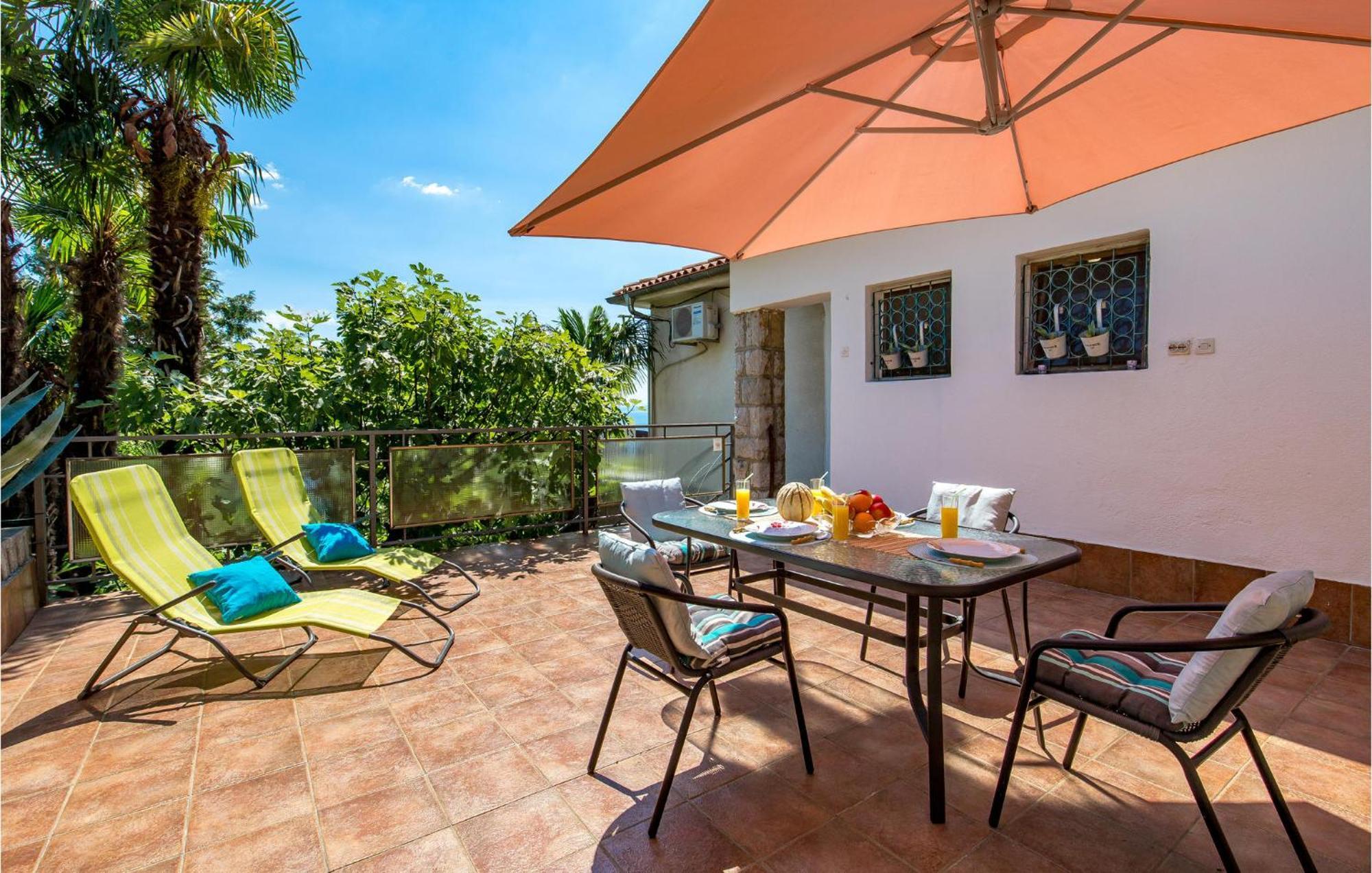 Nice Home In Opatija With Kitchen Exterior foto